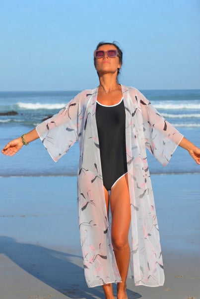 Kimono Flamingo Fever