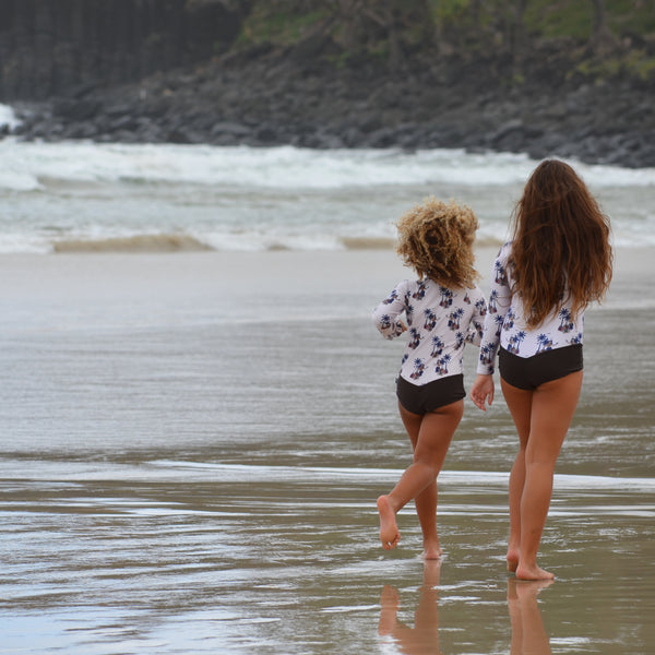 matching swimwear, swimsuits, swimsuits 2021, swimsuit for sun protection, girls swimsuits, brown swimsuit, hawaiian print swimsuit, designer swimwear, best swimsuit for traveling, kids wear,