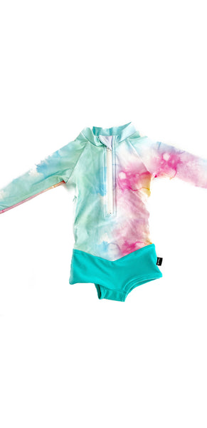 Salty Rainbow 2 tone Swimsuit