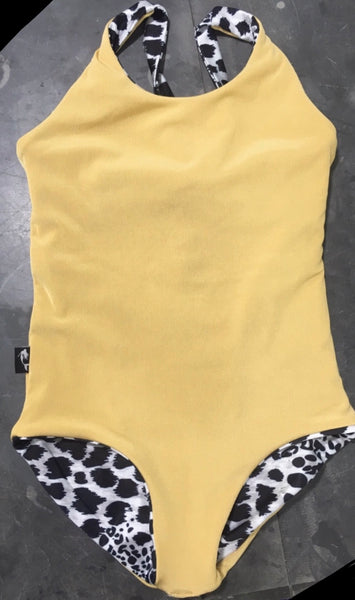 Leopard Reversible One Piece Swimsuit