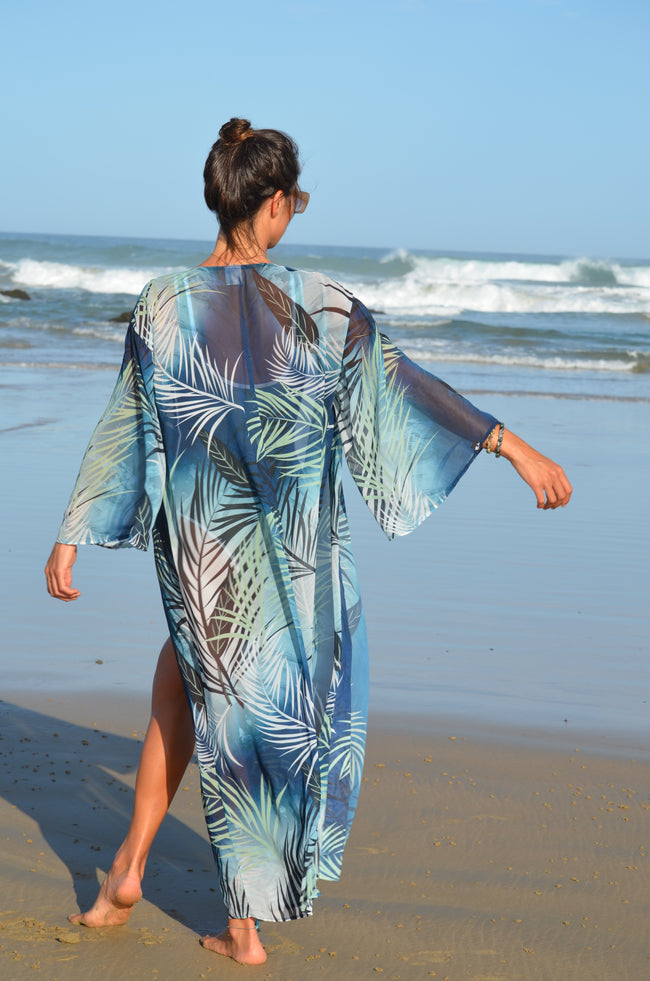 Kimono Blue Hawaii